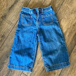 GAP Wide leg Capri pants